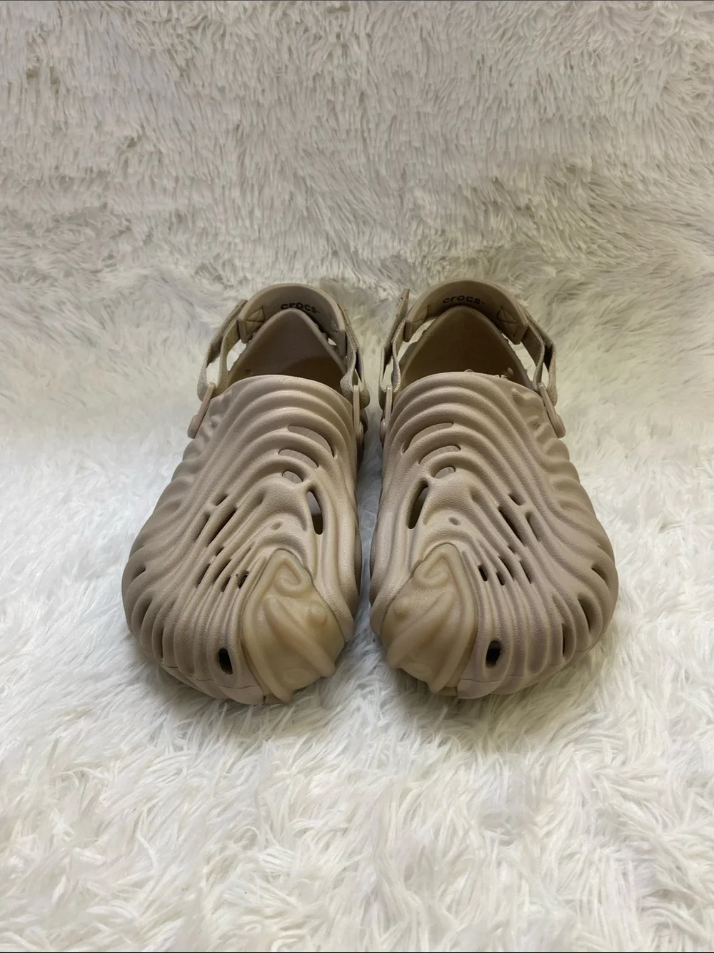 CROCS Salehe Bambury Men’s/Women’s Tan Crocs Sandals Shoe with Strap.Size-M 11